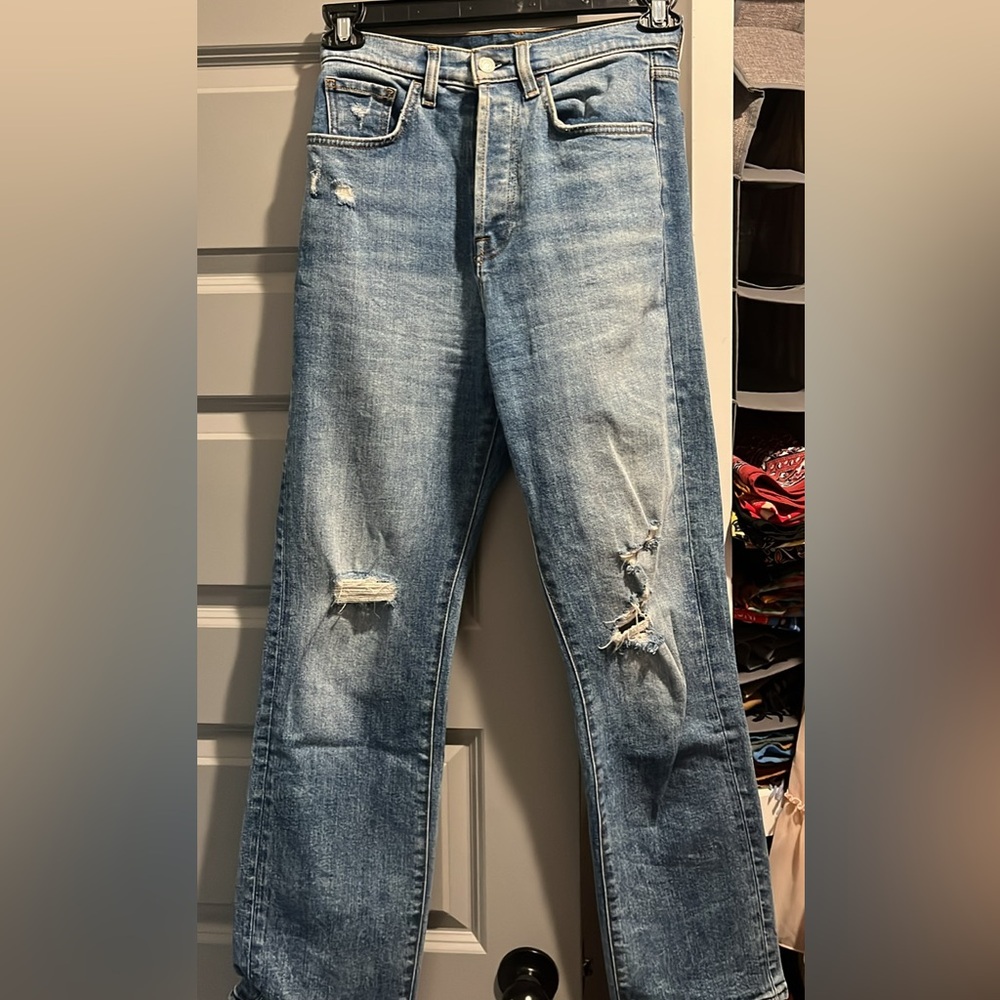 7 For All Mankind Classic Blue Denim Jeans